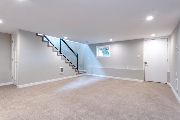 Basement Carpet Replacement in Scottsdale